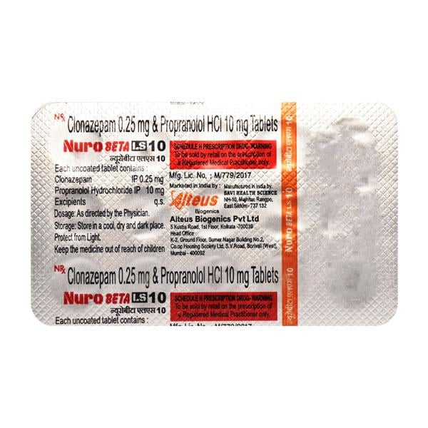 NURO BETA LS 10 Tablet 15's