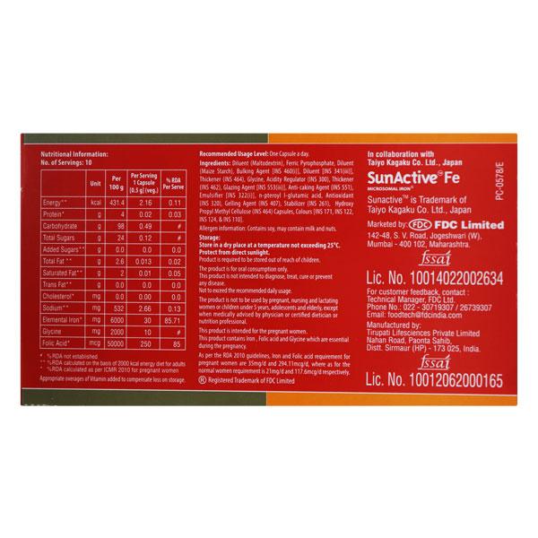 Vitcofol HB Capsule 10'S