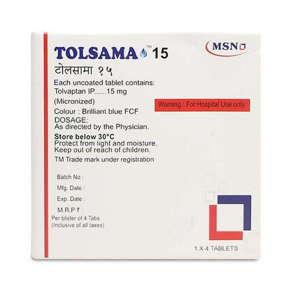 Tolsama 15mg Tablet 4'S