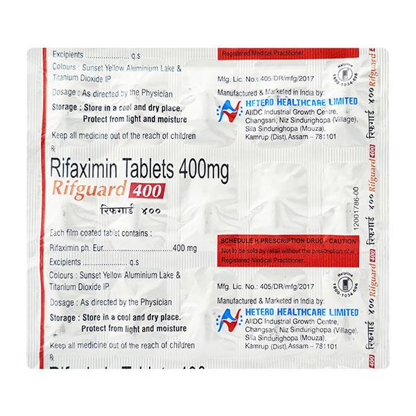 RIFGUARD 400mg Tablet 15's