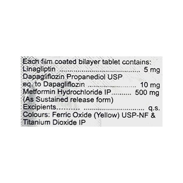 DAPARYL LM 500 Tablet 10's