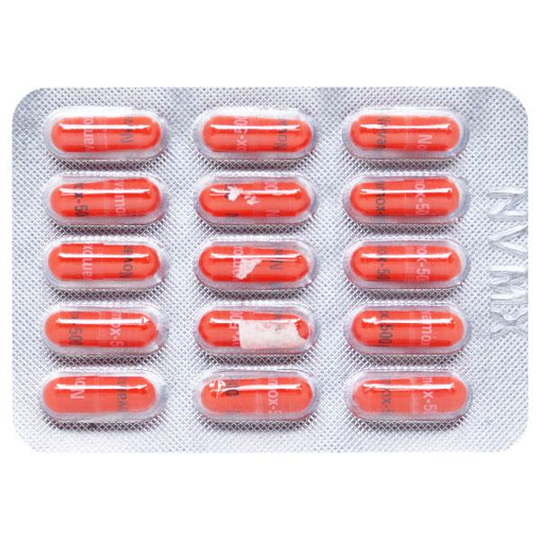 Novamox 500mg Capsule 15'S