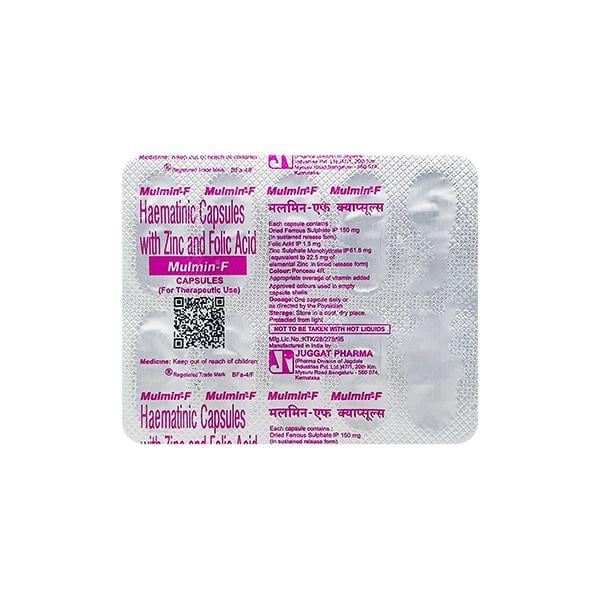 Mulmin F Capsule 10'S