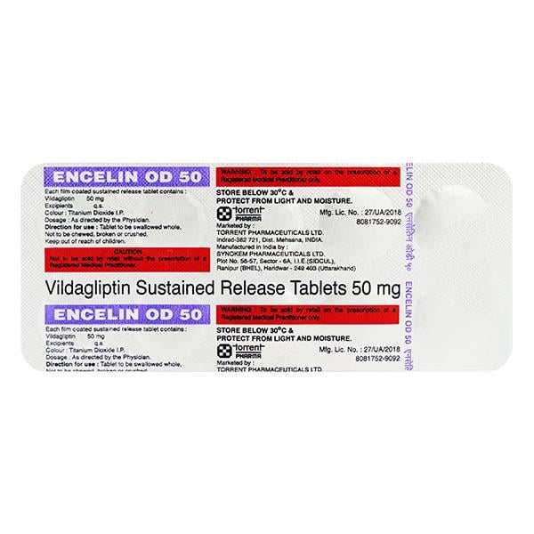 ENCELIN OD 50 Tablet 10's