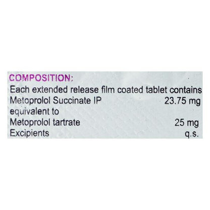 LAKMET XL 25mg Tablet 10's