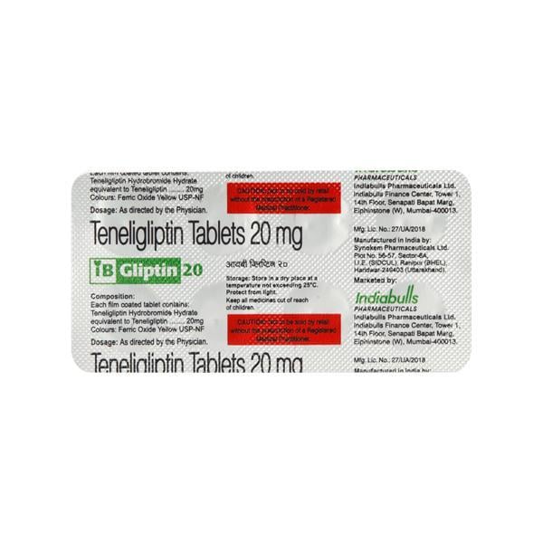 Ibgliptin 20mg Tablet 10'S