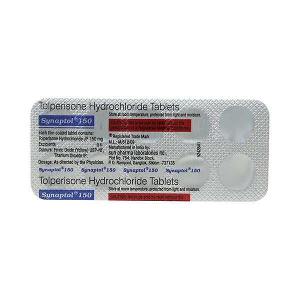 Synaptol 150mg Tablet 10'S