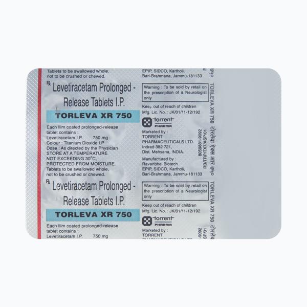 Torleva XR 750mg Tablet 10'S