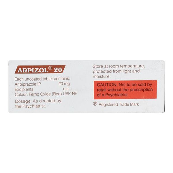 Arpizol 20mg Tablet 10'S