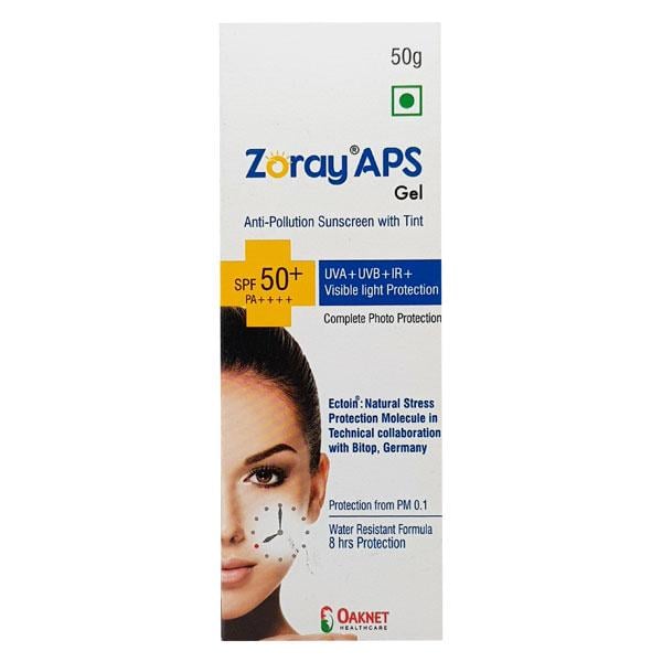 Zoray Aps SPF 50+ Sunscreen Gel 50gm