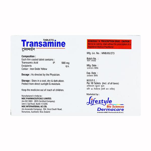 TRANSAMINE Tablet 10's