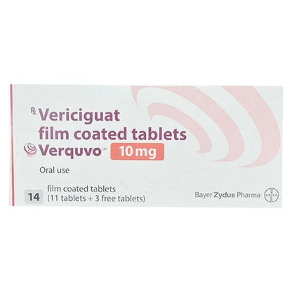 VERQUVO 10 Tablet 14's