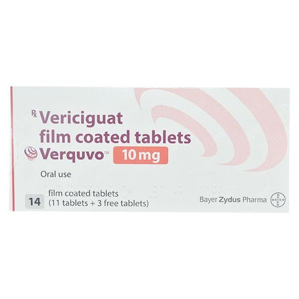 VERQUVO 10 Tablet 14's