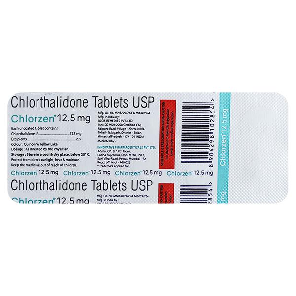 CHLORZEN 12.5 Tablet 10's
