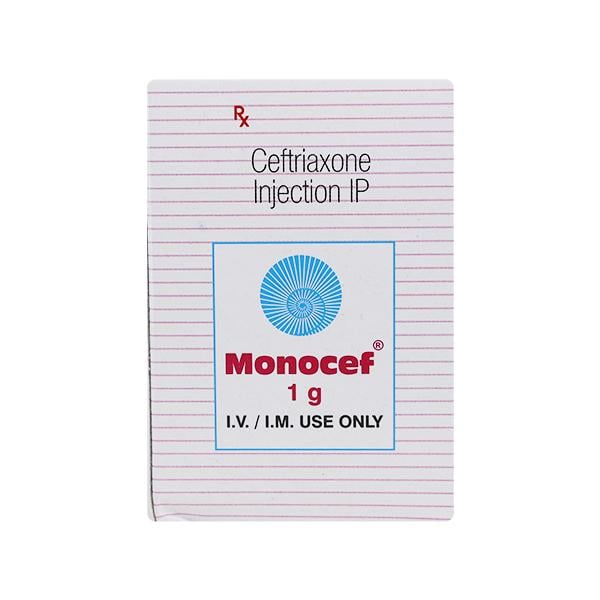 Monocef 1gm Injection 1's