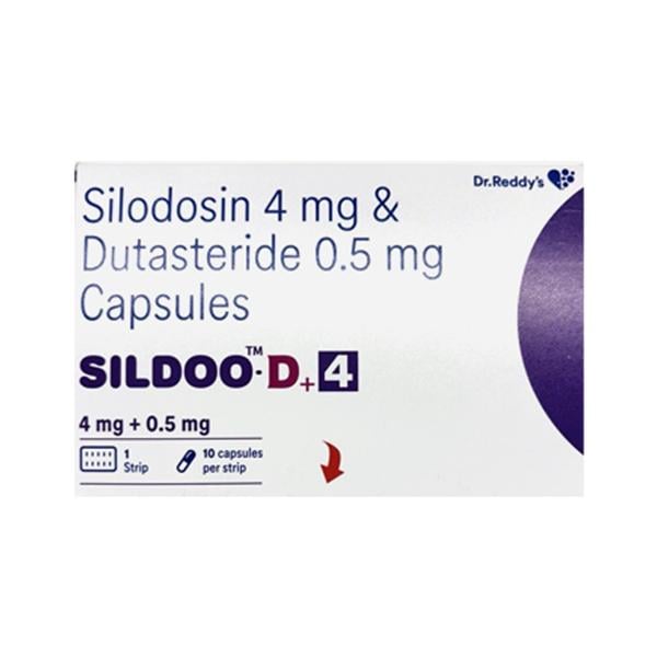 SILDOO D + 4 Capsule 10's