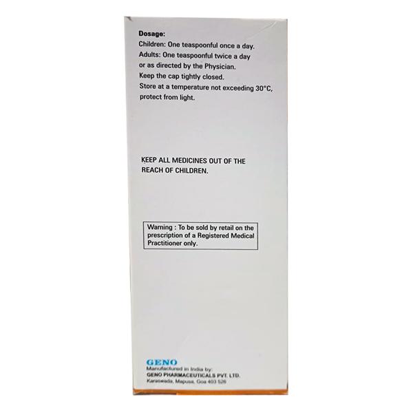 Genoplex L sugar free Syrup 200ml