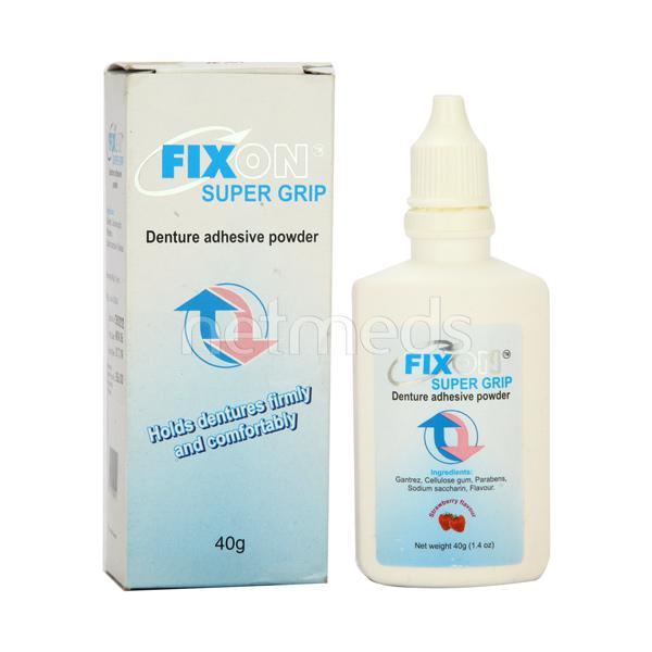 Fixon Super Grip Strawaberry flavour Powder 40gm