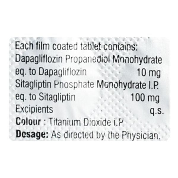 DAPANOVA S 10/100 Tablet 10's