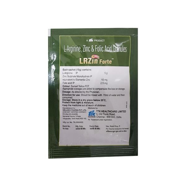 LRZIN FORTE SUGAR FREE TASTY ORANGE FLAVOUR Granules 10gm