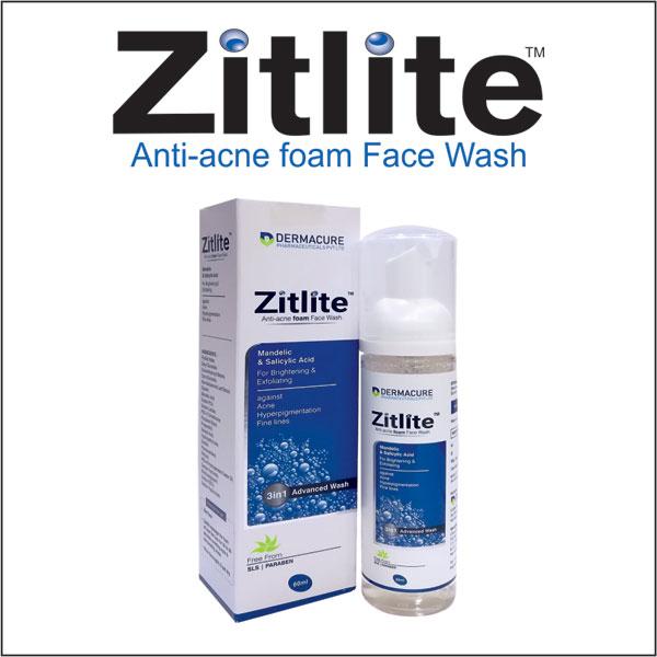 ZITLITE ANTI ACNE FOAM Face Wash 60ml