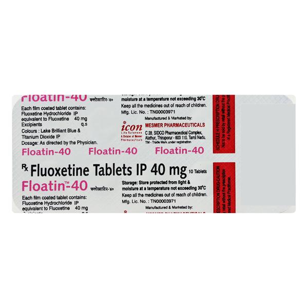 Floatin 40mg Tablet 10'S