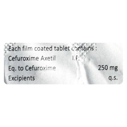 CAXETIL 250mg Tablet 10's