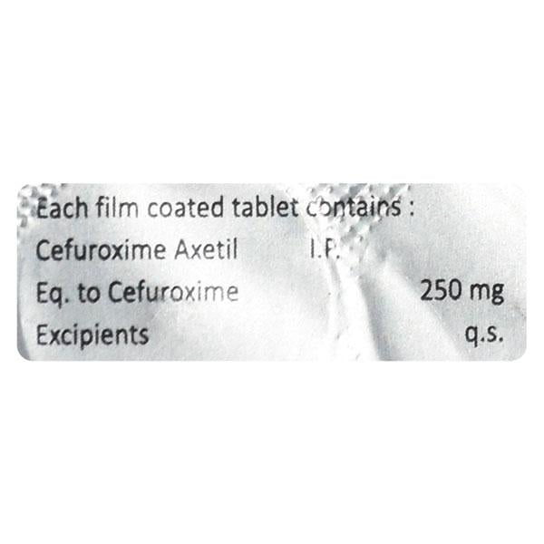 CAXETIL 250mg Tablet 10's