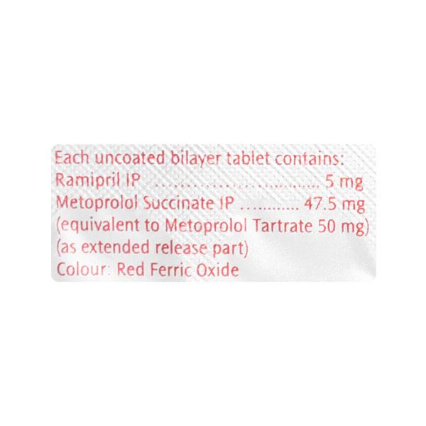 Cardace Meto 5mg Tablet 10'S