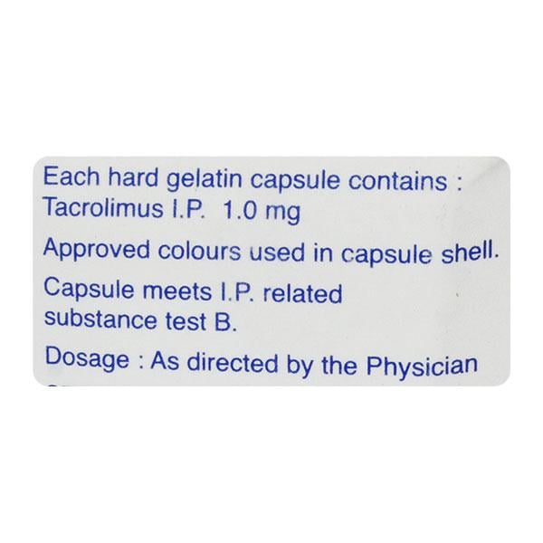 Tacrotor 1mg Capsule 10'S