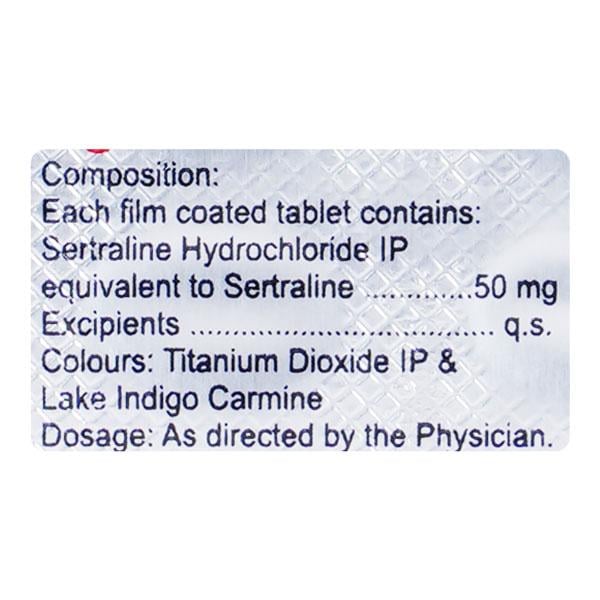 Serlift 50mg Tablet 10'S