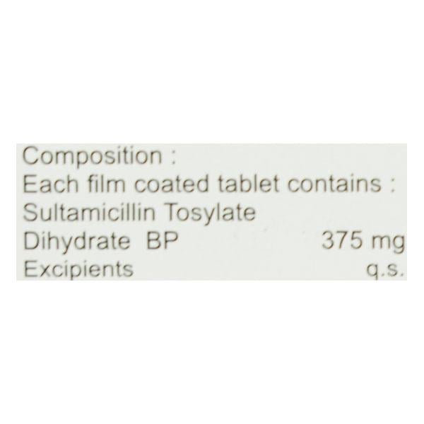 SULTACLIN 375 Tablet 10's