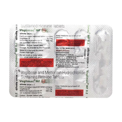 Voglimac MF 0.2mg Tablet 10'S