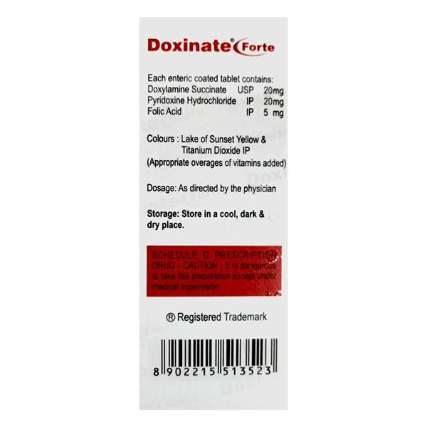 DOXINATE FORTE Tablet 15's