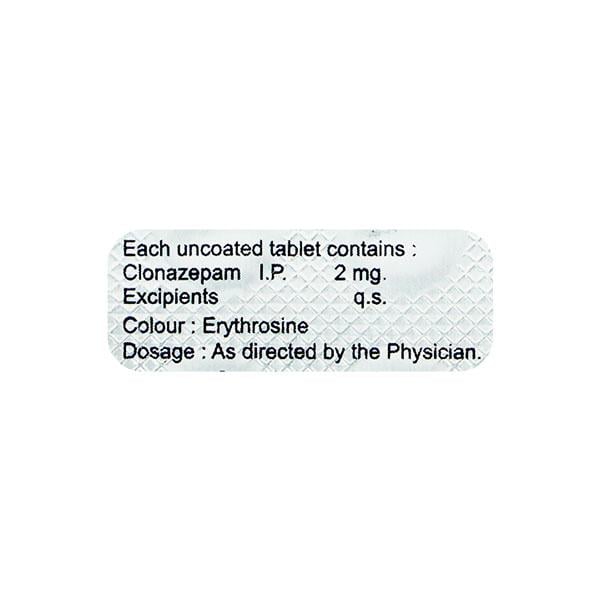 Clopam 2mg Tablet 10'S