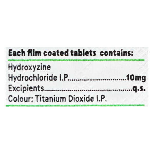 Atarax 10mg Tablet 15'S