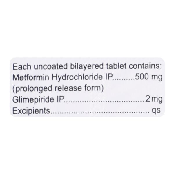 Prime G 2/500mg Tablet 10'S