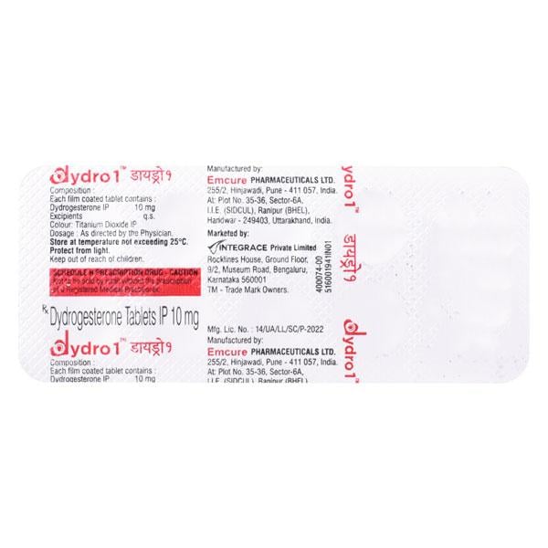 DYDRO 1 Tablet 10's