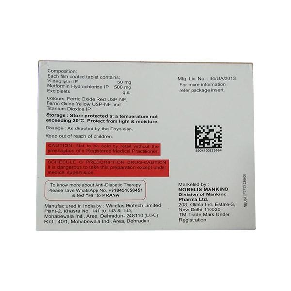 ZUKANORM M 500 Tablet 15's