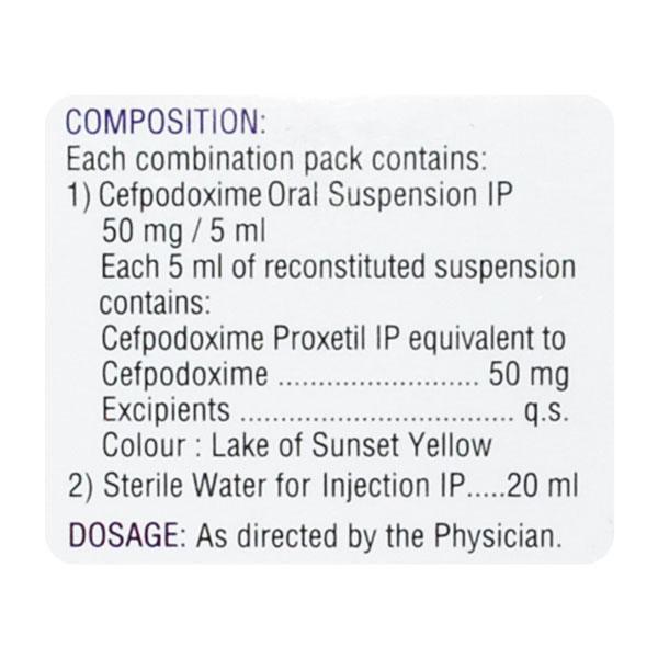 Zipod 50mg Dry Syrup 30ml