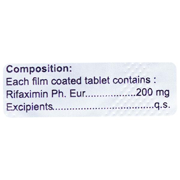 Rifaxigress 200mg Tablet 10'S