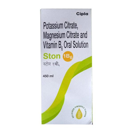 STON 1 B6 DELICIOUS PINEAPPLE FLAVOUR Oral Solution 450ml