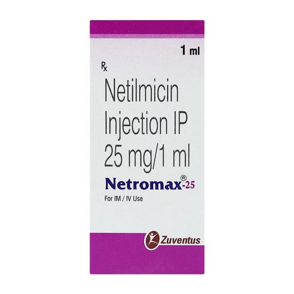 Netromax 25mg Injection 1ml