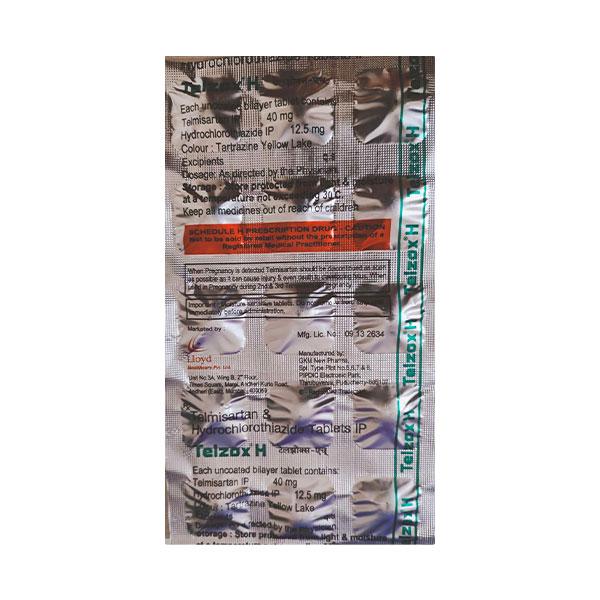 TELZOX H Tablet 15's