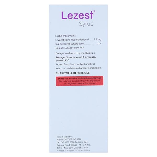 LEZEST Syrup 60ml