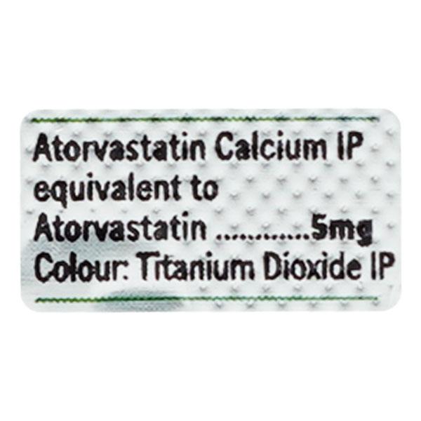 Atocor 5mg Tablet 10'S