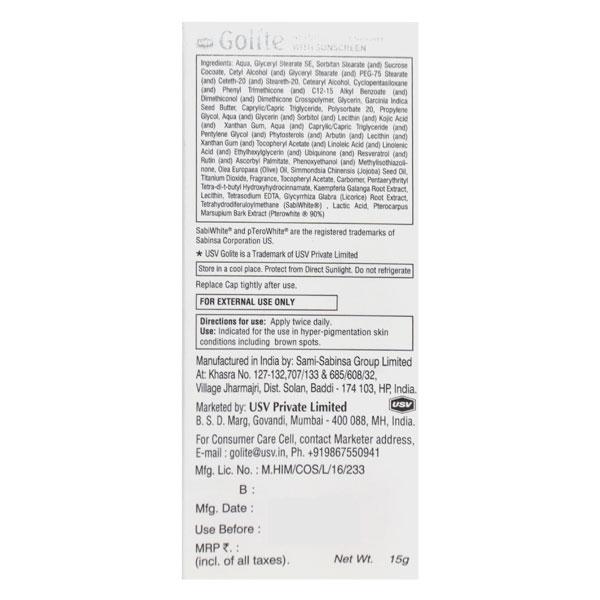 Golite Cream 15gm
