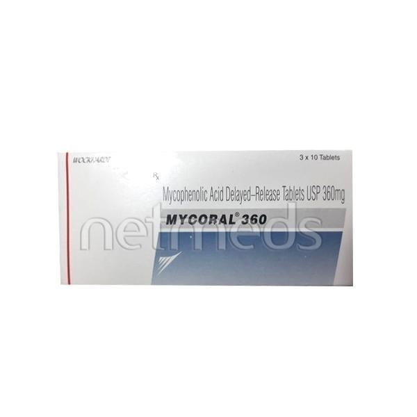 Mycoral 360mg Tablet 10'S