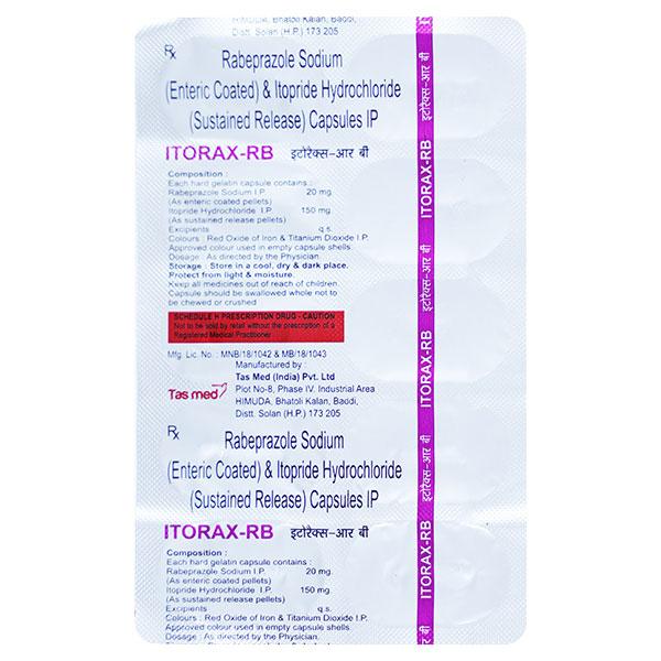 ITORAX RB Capsule 10's