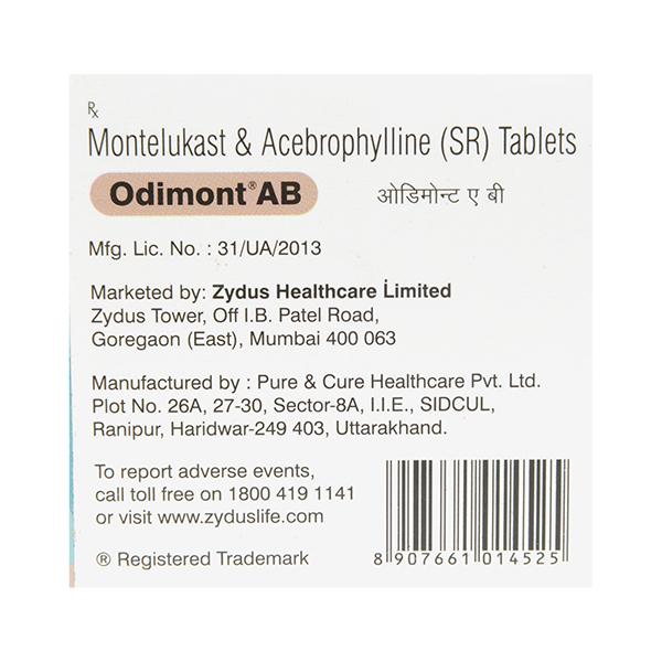 ODIMONT AB Tablet 10's